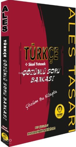 Tasarı Yayınları Ales Türkçe Soru Bankası | Kolektif | Tasarı Yayınlar