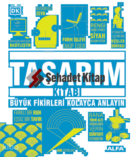 Tasarım Kitabı: Büyük Fikirleri Kolayca Anlayın (Ciltli) | Kolektif | 