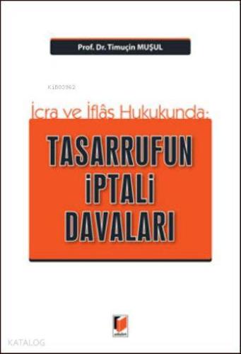 Tasarrufun İptali Davaları