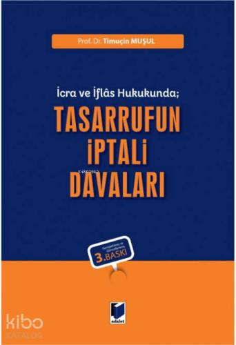 Tasarrufun İptali Davaları