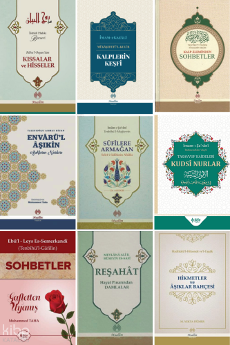 Tasavvuf Klasikleri Seti 9 Kitap (Ciltli) | Kolektif | Muallim Neşriya