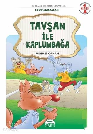 Tavşan ile Kaplumbağa - Ezop Masalları 1. Sınıf | Mehmet Orhan | Martı