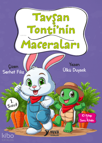 Tavşan Tonti'nin Maceraları;10 Kitap + Soru Kitabı