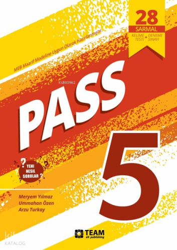 Team Pass 5 | Meryem Yılmaz | Team Yayınları (Hazırlık)