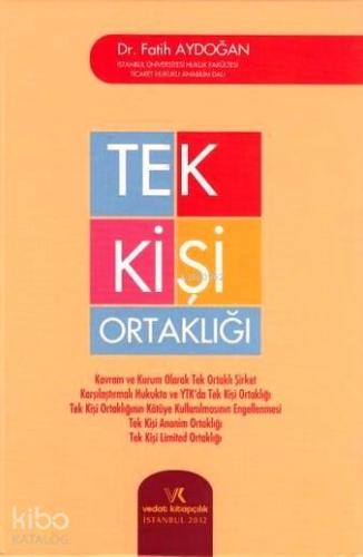 Tek Kişi Ortaklığı