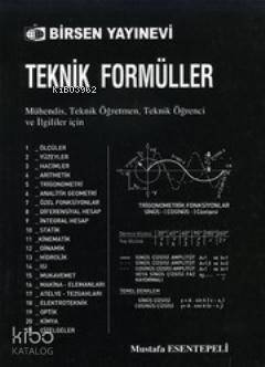 Teknik Formüller; Mühendis, Teknik Öğretmen, Teknik Öğrenci ve İlgililer İçin