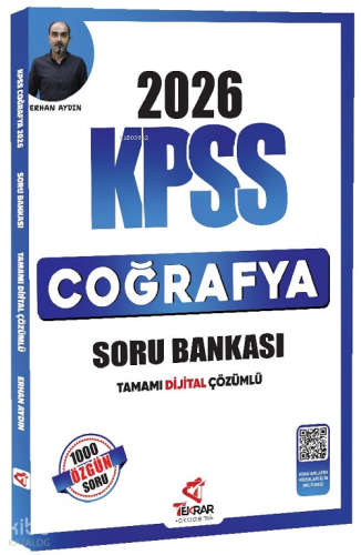 Tekrar Akademi 2026 KPSS Coğrafya Soru Bankası