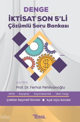 Temsil Kitap Denge İktisat Son 5'li Çözümlü Soru Bankası | Kolektif | 