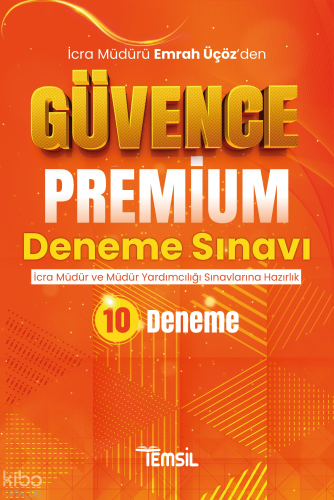 Temsil Kitap Güvence Premium Deneme Sınavı 10 Deneme | Emrah Üçöz | Te