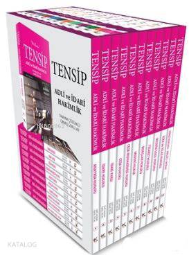Tensip Adli ve İdari Hakimlik Tamamı Çözümlü Çıkmış Sorular (11 Kitap Takım)