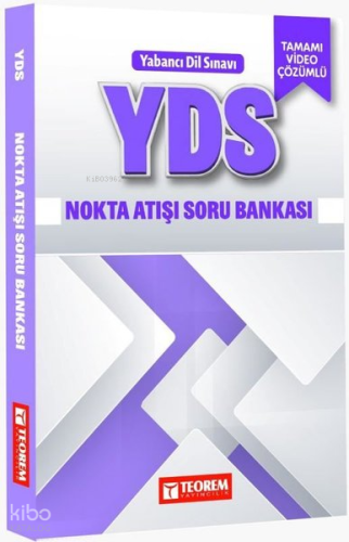Teorem Yayıncılık YDS Nokta Atışı Soru Bankası