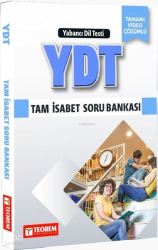 Teorem Yayınları YDT Tam İsabet Soru Bankası