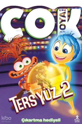 Ters Yüz 2 - Çok Boya! Çıkartmalı Dev Boyama Kitabı | Kolektif | Doğan