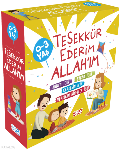 Teşekkür Ederim Allahım Set (4 Kitap) | Arzu Aydos Demir | Gülce Çocuk