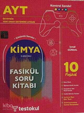 Test Okul Yayınları AYT Kimya Fasikül Soru Kitabı