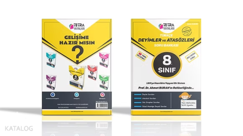 Tetra 8. Sınıf Türkçe Deyimler Ve Atasözleri Soru Bankası