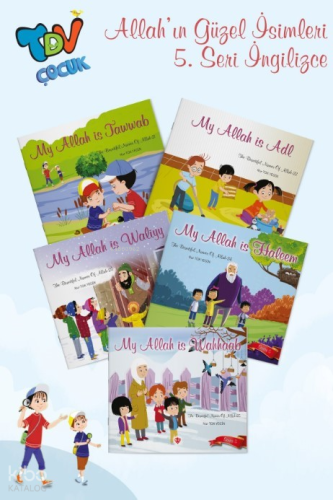The Beautiful Names Of Allah ;(Allah’ın Güzel İsimleri 5.seri 5 Kitap) İngilizce