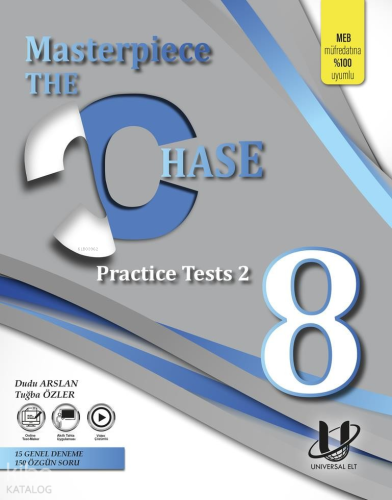The Chase 8 Masterpiece Practice Tests 2  (15 Deneme) with LMS