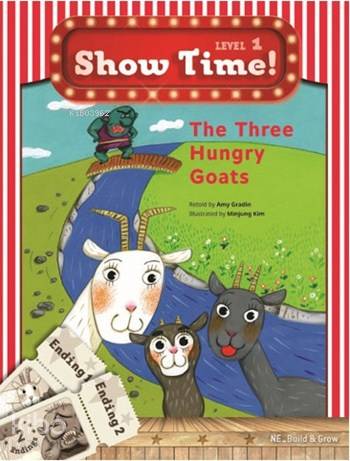 The Three Hungry Goats + Workbook + MultiROM; Show Time Level 1