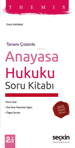 Themis-Anayasa Hukuku Soru Kitabı