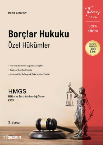 Themis - Borçlar Hukuku Özel Hükümler Soru Kitabı | Deniz Bayeren | Se