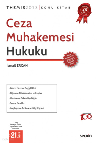 Themis Ceza Muhakemesi Hukuku Konu Kitabı