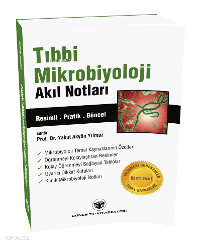 Tıbbi Mikrobiyoloji Akıl Notları | Kolektif | Güneş Tıp Kitabevi
