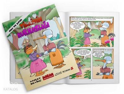 Tilkinin Kurnazlığı (Oku Boya Çizgi Roman) | Murat Sevinç | Bordo Ress