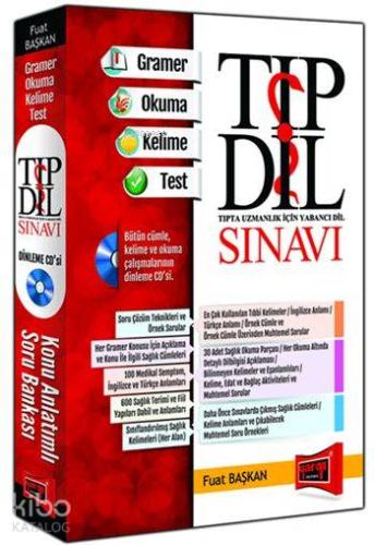 Tıp Dil Sınavı Konu Anlatımlı Soru Bankası | Fuat Başkan | Yargı Yayın