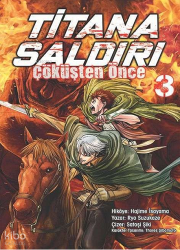 Titana Saldırı;Çöküşten Önce 3 | Ryo Suzukaze | Komikşeyler Yayıncılık