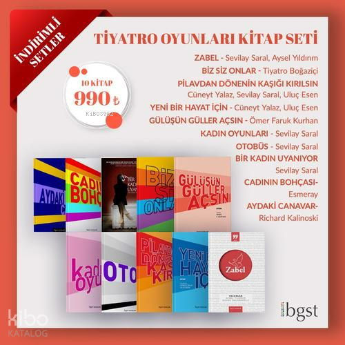 Tiyatro Oyunları Kitap Seti 10 Kitap Takım