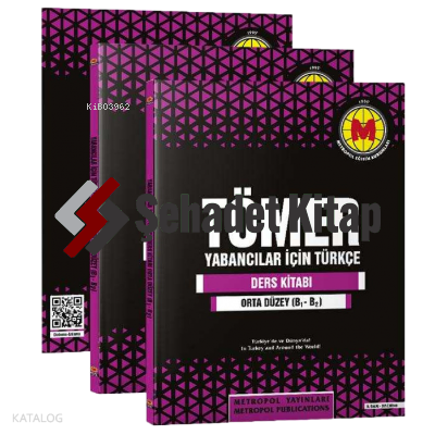 Tömer -Yabancılar İçin Türkçe Öğretim Seti (B1-B2) Orta Düzey | Kolekt