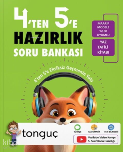 Tonguç Akademi 4'ten 5'e Hazırlık Kitabı | Kolektif | Tonguç Akademi