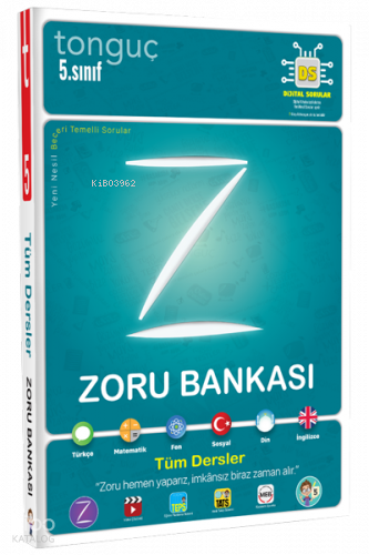 Tonguç Akademi 5. Sınıf Tüm Dersler Zoru Bankası | Kolektif | Tonguç A