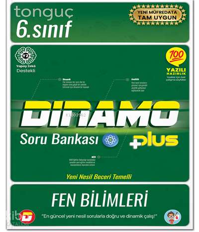 Tonguç Akademi 6. Sınıf Dinamo Fen Bilimleri Soru Bankası