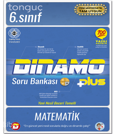 Tonguç Akademi 6. Sınıf Dinamo Matematik Soru Bankası | Kolektif | Ton