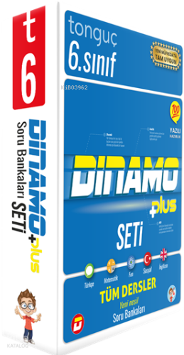 Tonguç Akademi 6. Sınıf Dinamo Tüm Dersler Soru Bankası Set | Kolektif