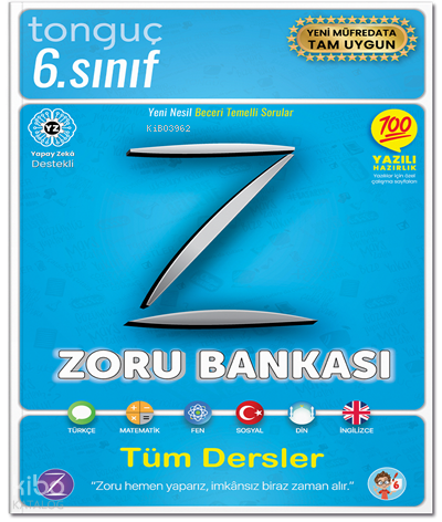 Tonguç Akademi 6. Sınıf Zoru Bankası Tüm Dersler | Kolektif | Tonguç A