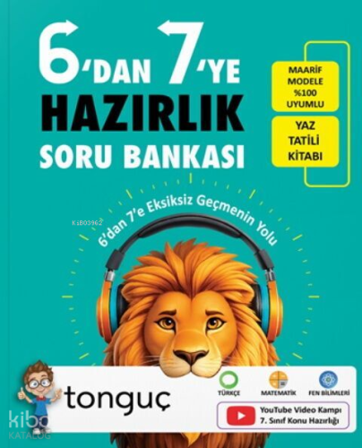 Tonguç Akademi 6'dan 7'ye Hazırlık Kitabı | Kolektif | Tonguç Akademi
