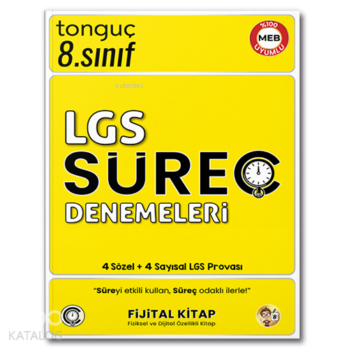 Tonguç Akademi 8. Sınıf LGS Süreç Denemeleri