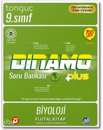Tonguç Akademi 9. Sınıf Biyoloji Dinamo Soru Bankası | Kolektif | Tong