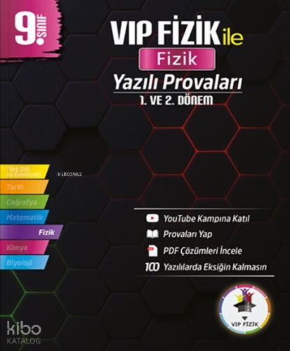 Tonguç Akademi 9. Sınıf Vip Fizik Yazılı Provaları