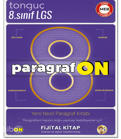 Tonguç Akademi LGS ParagrafON Soru Bankası | Kolektif | Tonguç Akademi