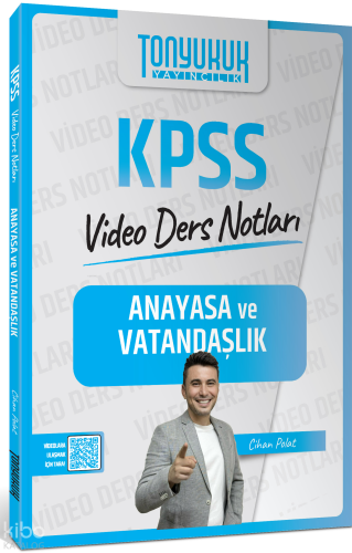 Tonyukuk Yayıncılık KPSS Anayasa ve Vatandaşlık  Video Ders Notları