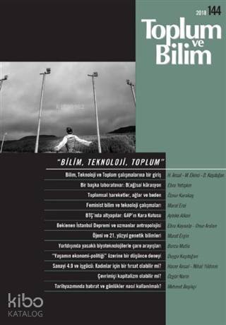 Toplum ve Bilim Sayı: 144 | Kolektif | İletişim Yayınları