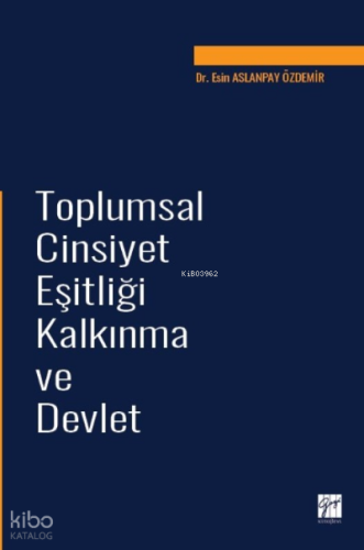 Toplumsal Cinsiyet Eşitliği Kalkınma ve Devlet