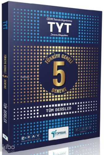Toprak Yayınları TYT 5'li Paket Deneme Kitabı | Kolektif | Toprak Yayı
