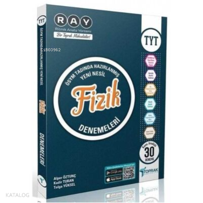 Toprak Yayınları Tyt Fizik Deneme Kitabı | Kolektif | Toprak Yayınları