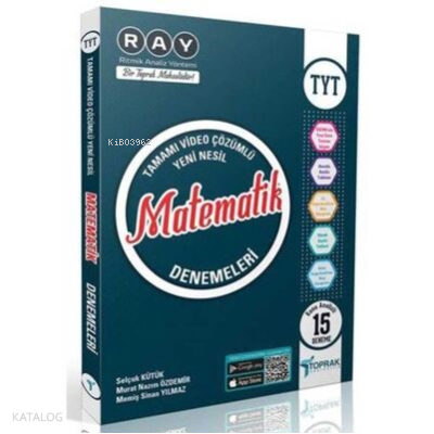 Toprak Yayınları Tyt Matematik Deneme Kitabı | Kolektif | Toprak Yayın