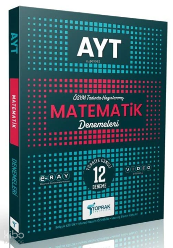 Toprak Yayınları YKS AYT Matematik RAY 12 Deneme Türkiye Geneli Çözüml